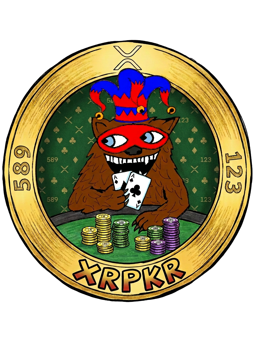Bear holding XRPKR token