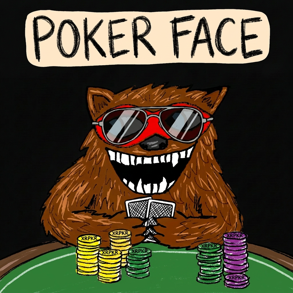 Poker face