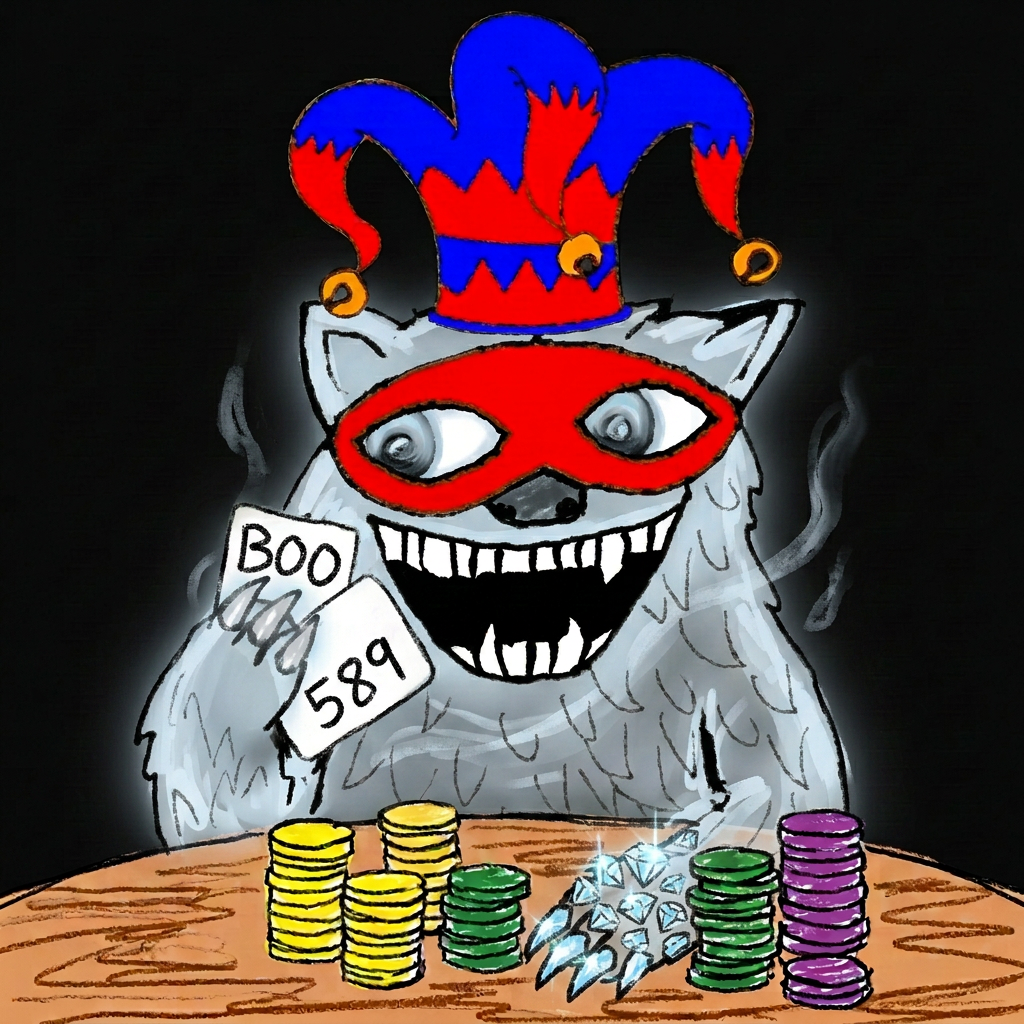 Bearable ghost haunting the table