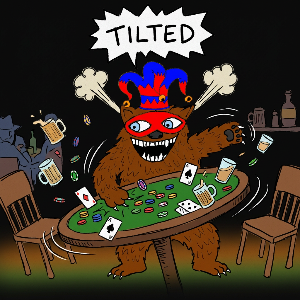 Tilted bear