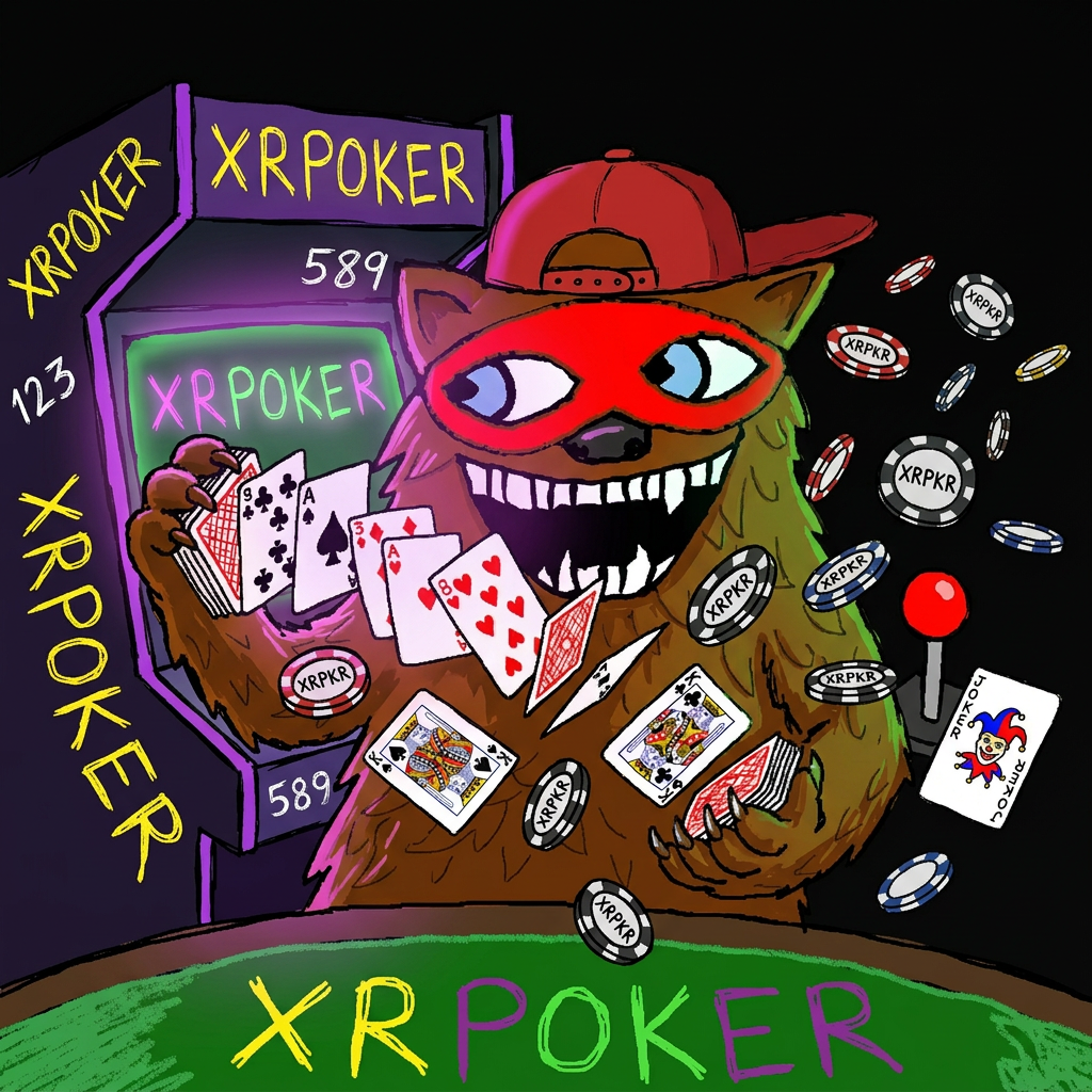 High score at the XRPOKER cab